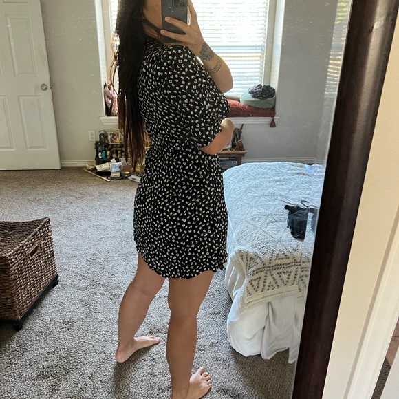 All Saints Mini Dress | Kota Scatter Floral Print - Picture 3 of 4